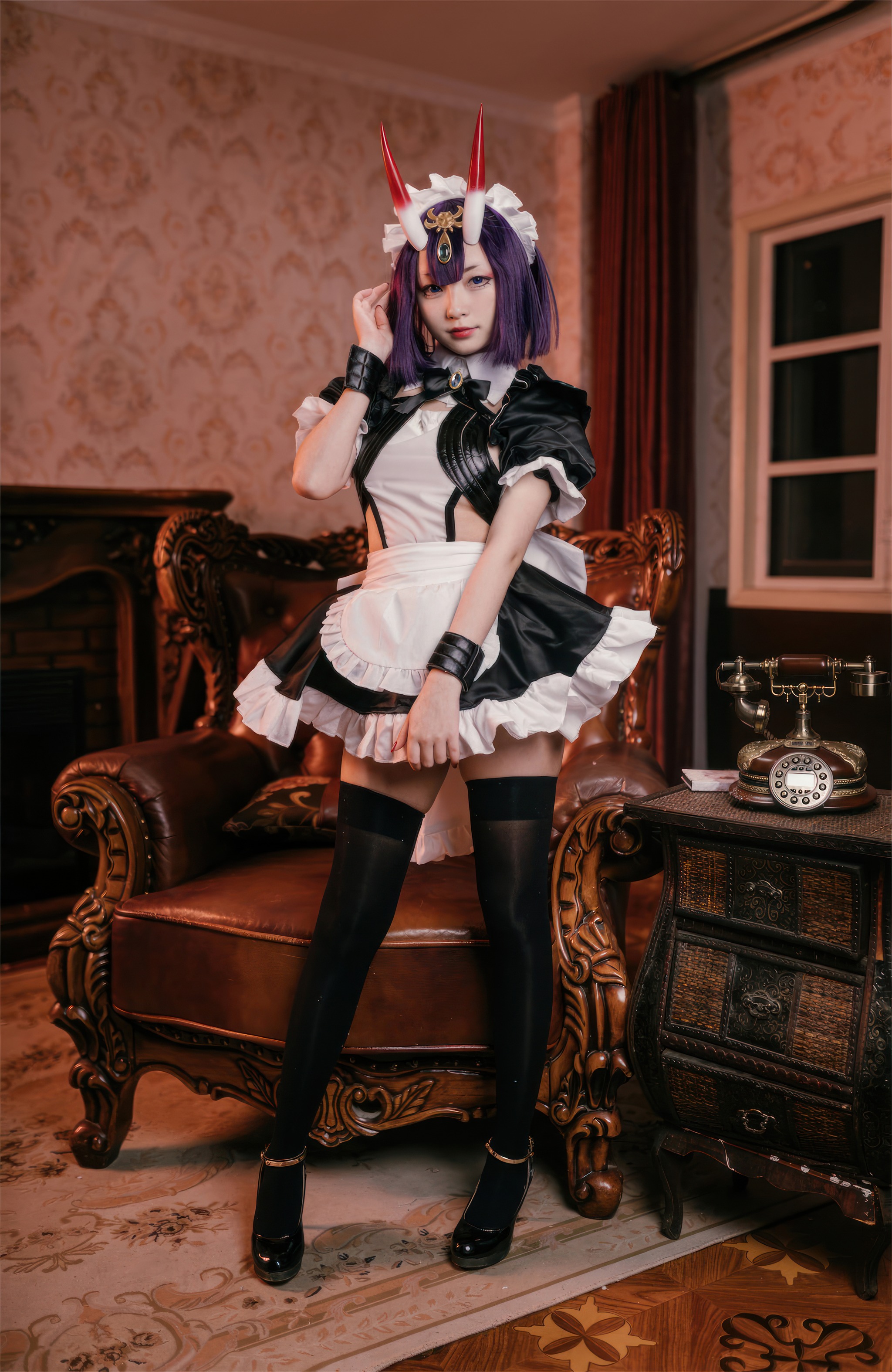 花铃 - NO.071 FGO 酒吞童子 女仆[72P]-XikXak